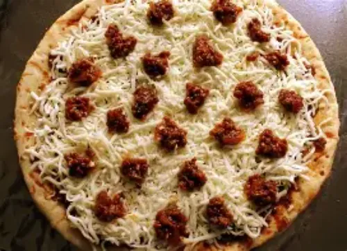 Beef pizza
