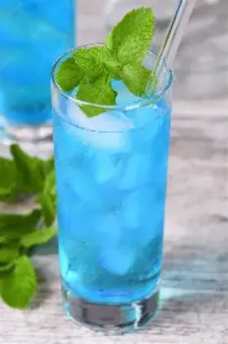 Blue Curaco Mojito