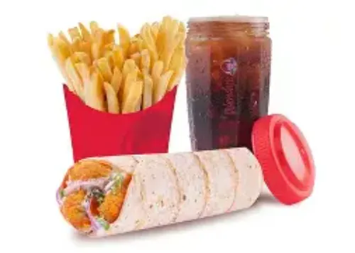 CHICKEN WRAP (COMBO)