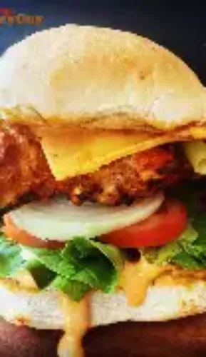 Peri Peri chicken burger
