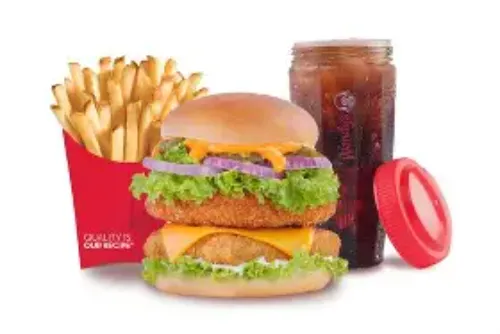 VEG BURGER (COMBO)