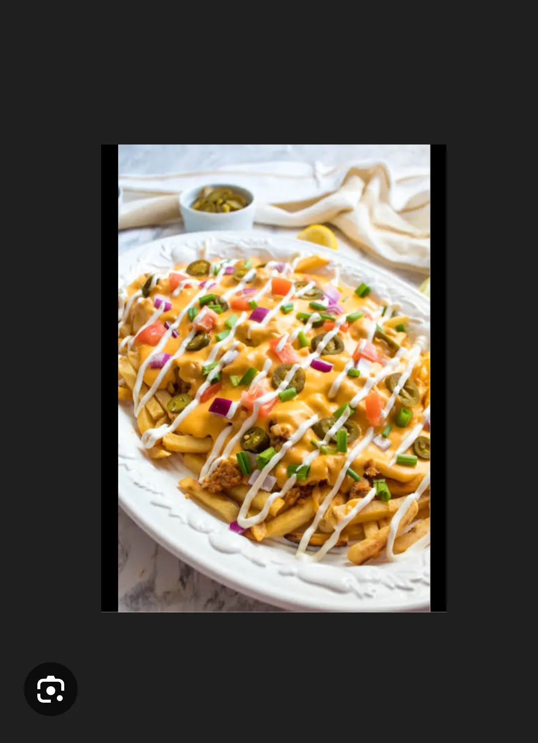 Chees loaded fries