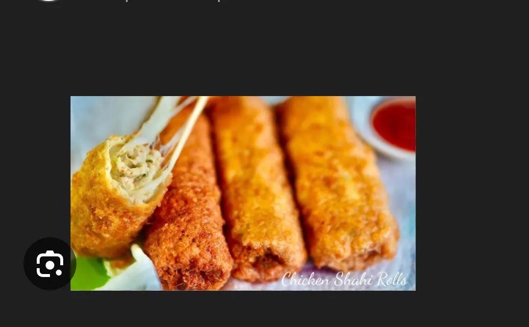 Cheese loaded chicken roll