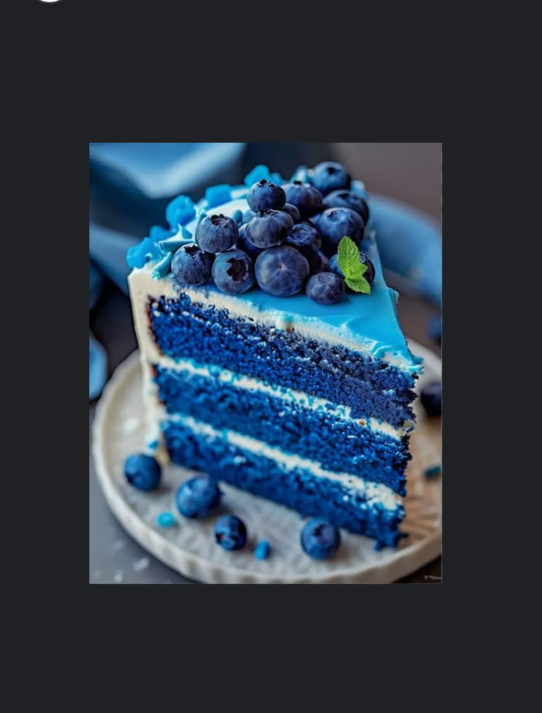 Coco Blue velvet