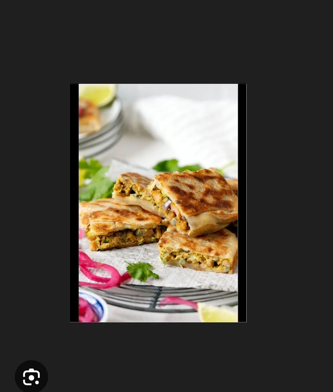 Marthabak chicken chees