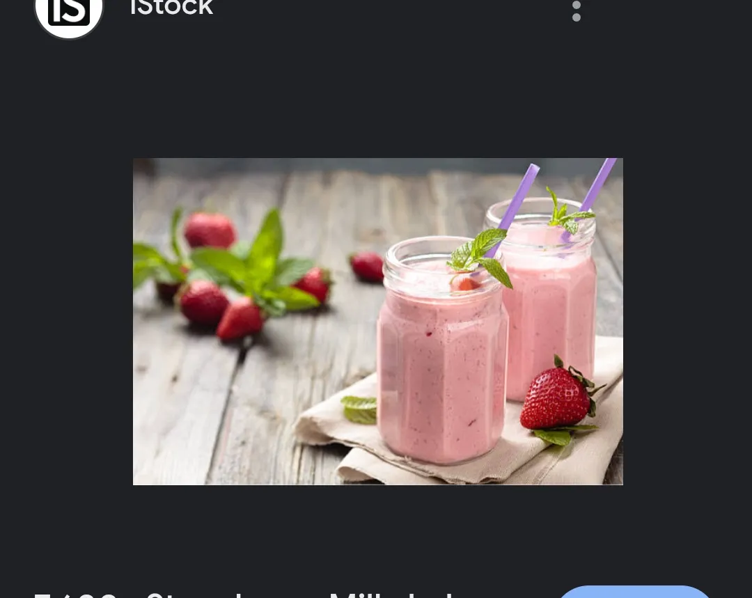 Strawberry milky blend