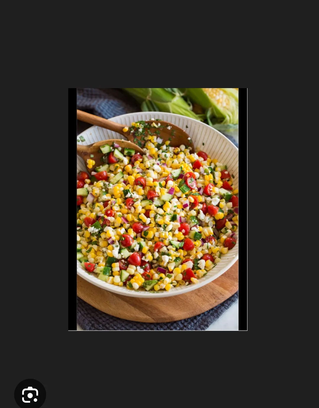 The blend classics corn salad