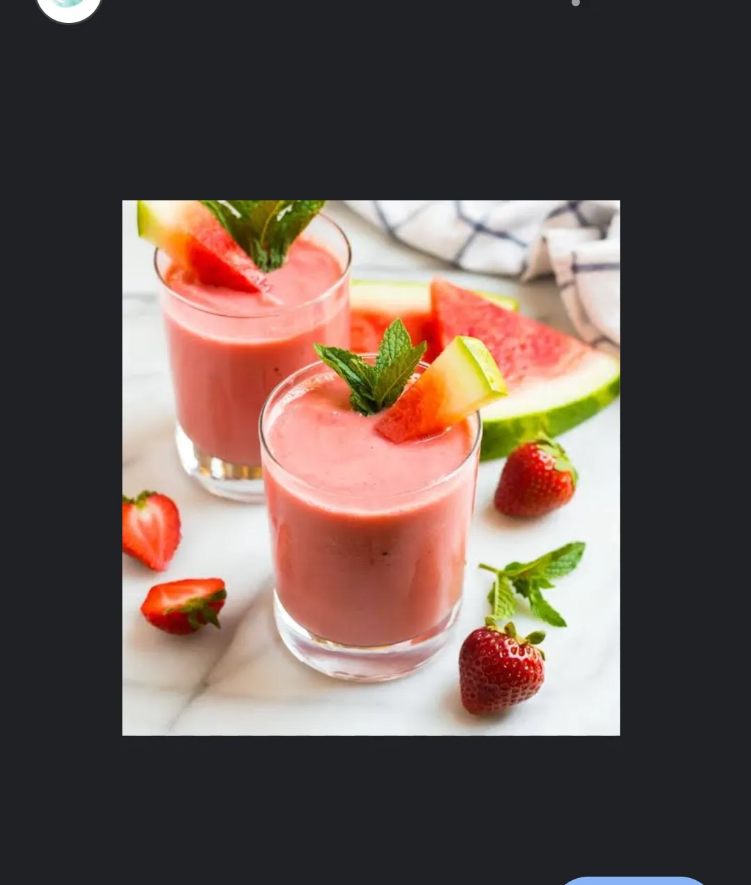 watermelon milky blend