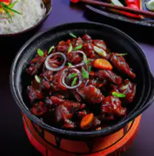 Beef Alfaham Manchurian (Half)