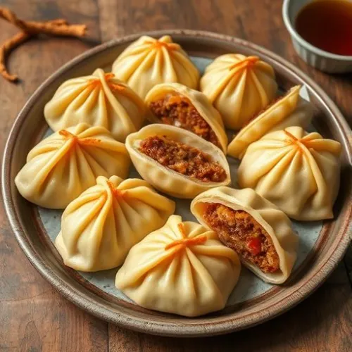 Beef Hot&Honey Momos (10 Pcs)