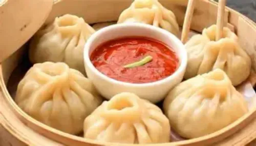 Beef Hot&Honey Momos (5 Pcs)