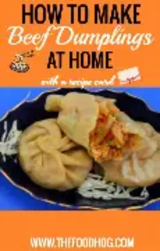 Beef Tomrich Momos (10 Pcs)