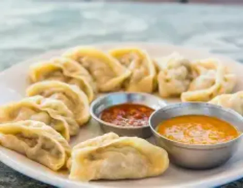 Chicken Hot&Honey Momos (5 Pcs)