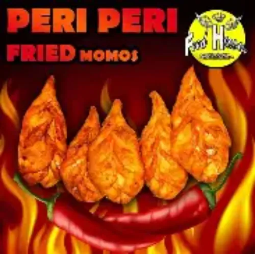 Chicken Peri Peri Momos (10 Pcs)