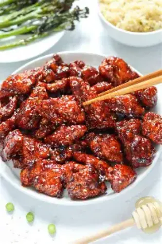 Hot and Honey Chicken Chilli
