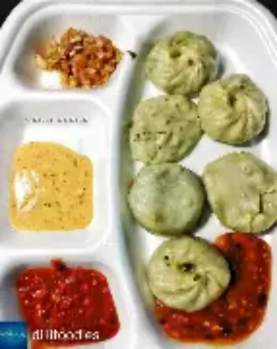 Mushroom Peri Peri Momos (5 Pcs)