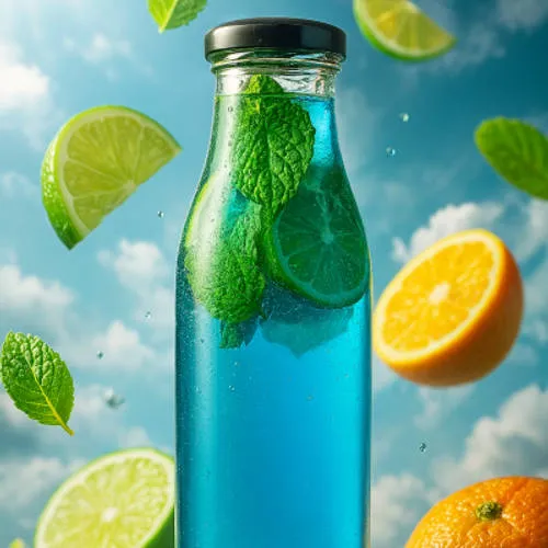 Blue Curacao Mojito