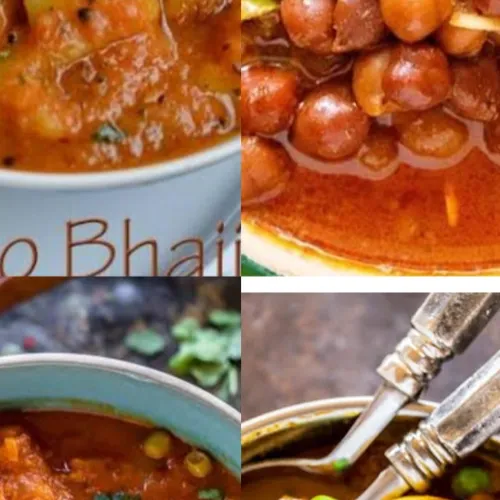 Kadala / Green Peas / Egg Roast/ Aloo Bhaji