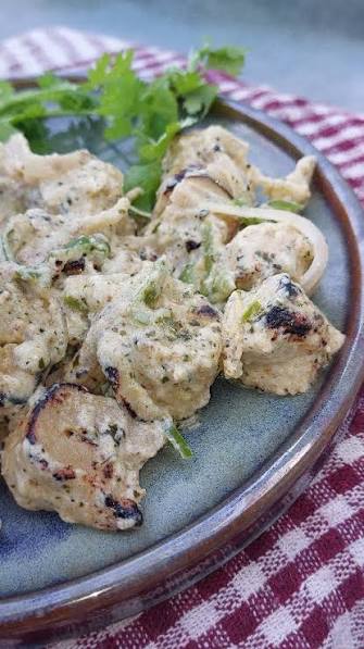 Afghani Malai Masala Chaap