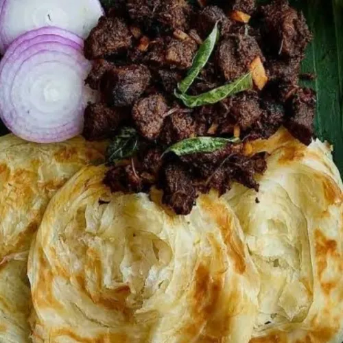 5 Poratta & Beef Fry