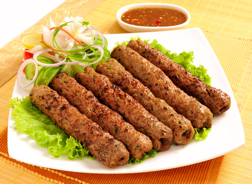 CHICKEN SEEKH KABAB