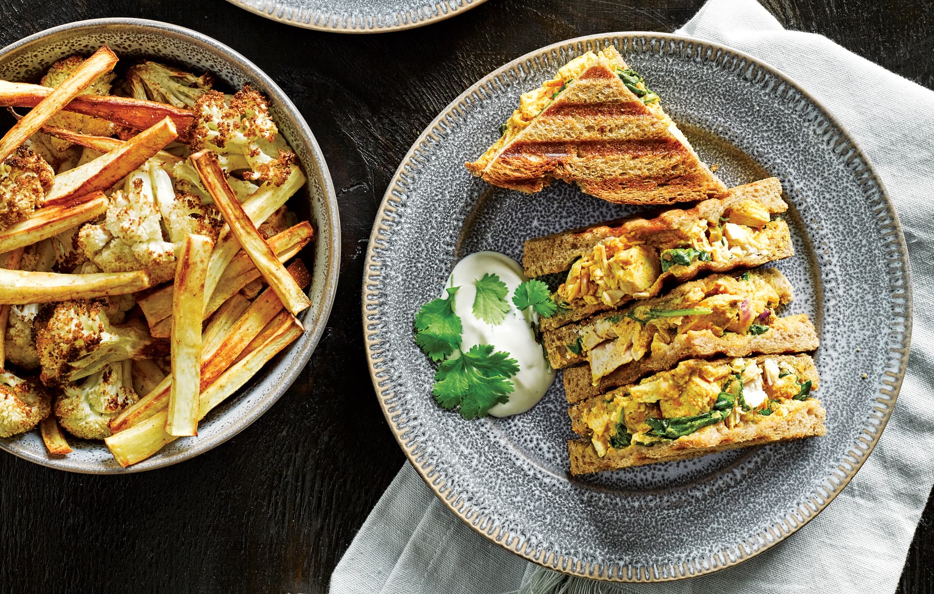CHICKEN TIKKA TOASTIE