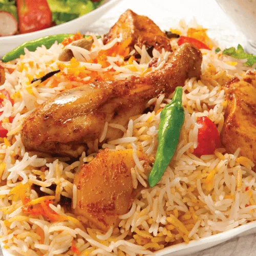 Dum biriyani full chiken