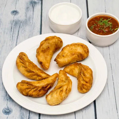 Chicken fried momos