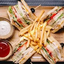 Tikka Club Sandwich