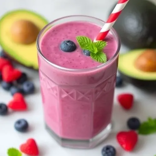 Avocado Berry Smoothie