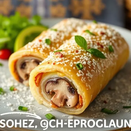 Schez. Mushroom Roll