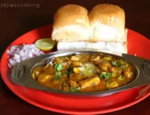 Mushroom Pav Bhaji