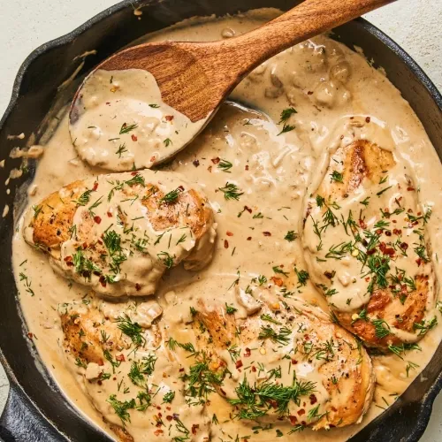 Chicken Cheese Cream