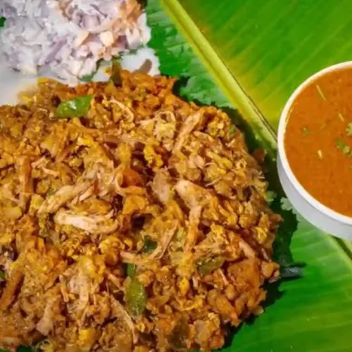 Chicken Kothu Porotta
