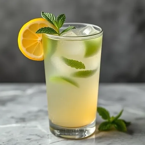 LEMON WITH MINT