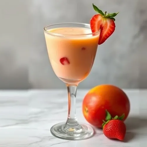 MANGO WITH STRAWBERRY MILK