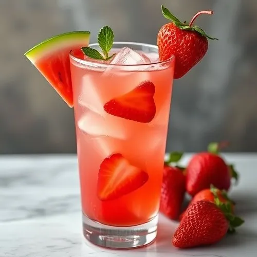 STRAWBERRY WITH WATERMELON