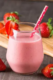 Strawberry milkshake 