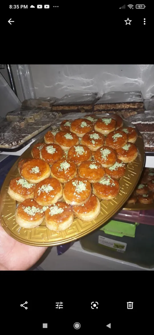 Irani sweets small (حلويات إيرانية صغيرة)