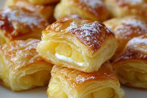 Puffs-Pineapple (معجنات أناناس)