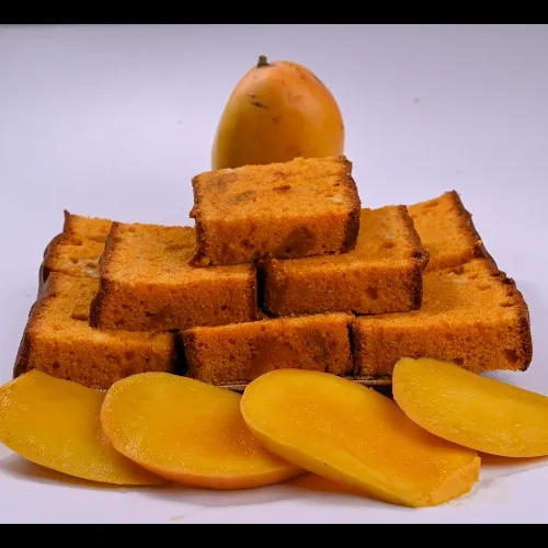 mango slice cake