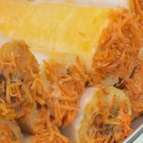 Carrot chicken soft roll
