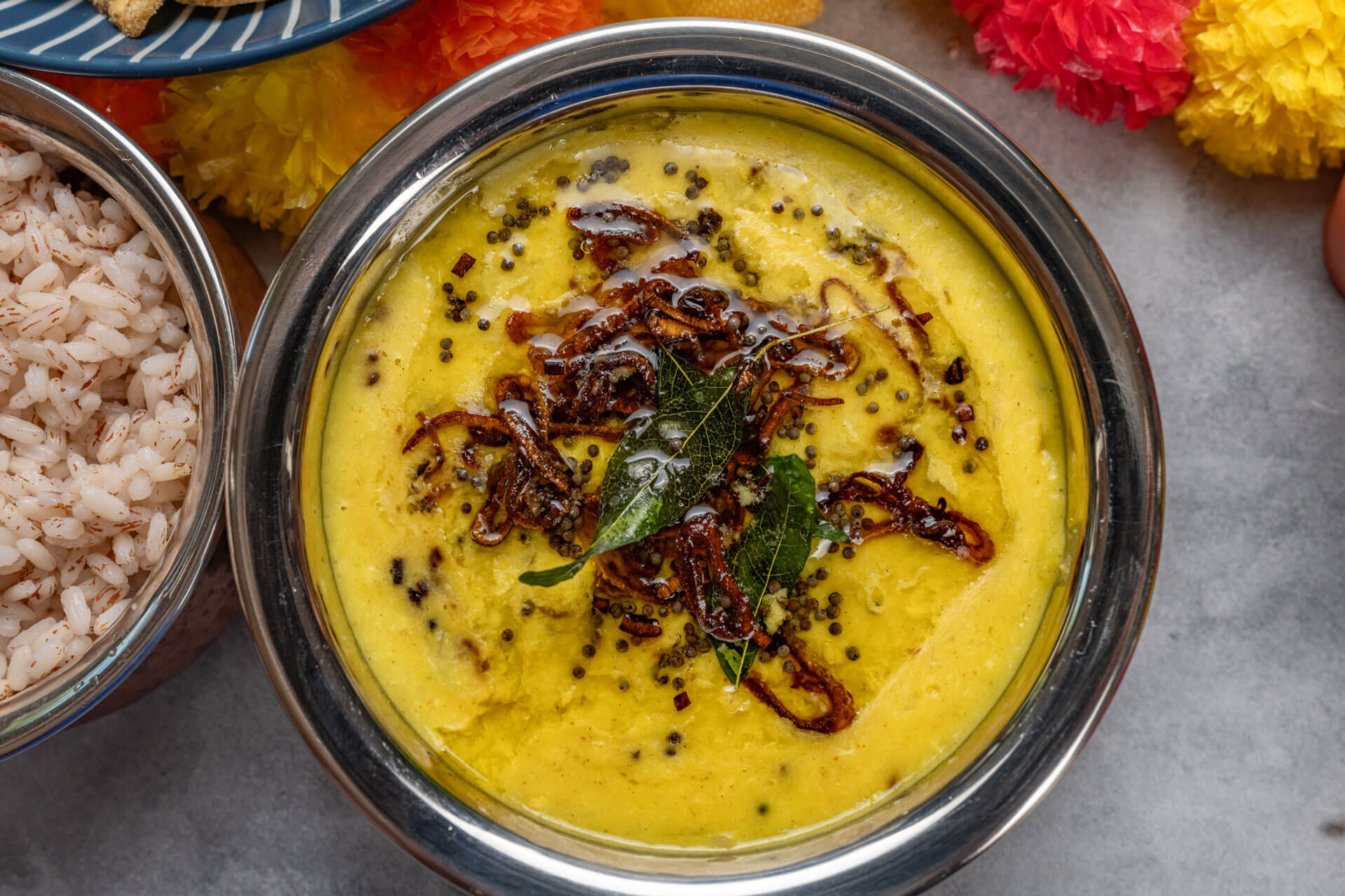 Parippu Curry with Ghee