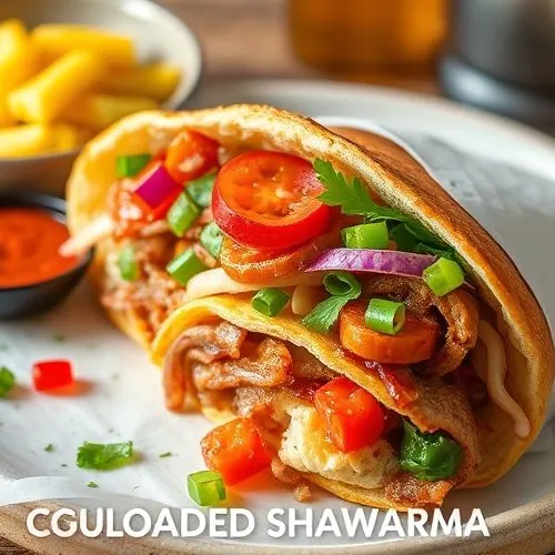 Loaded Shawarma (Rumali)