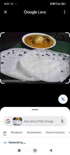 Appam + Egg Curry 