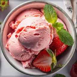 Strawberry Ice Cream Scoop