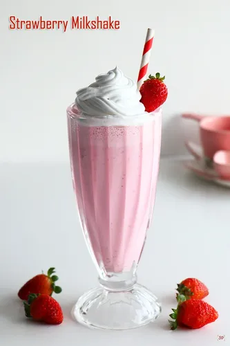 Strawberry Ice Cream Shake
