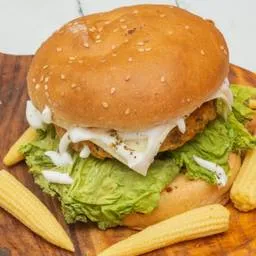 Cheesy Paneer Burger