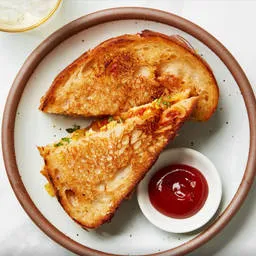 Cheesy Paneer Sandwich