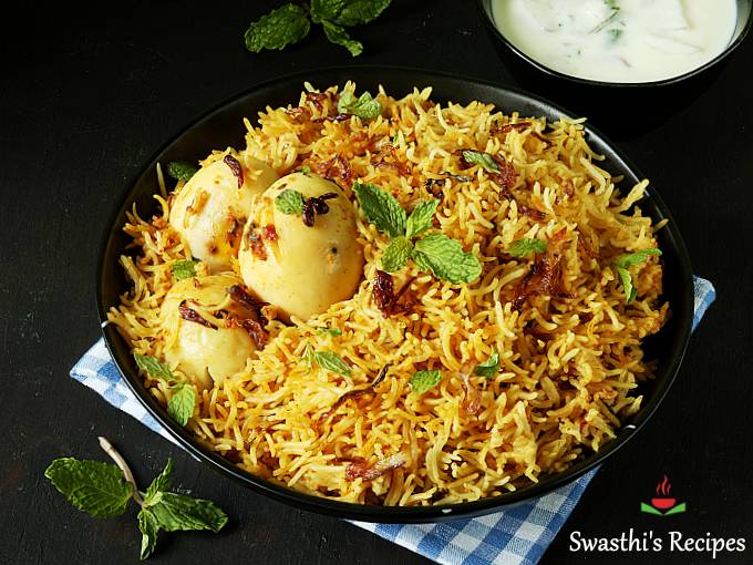 Egg biriyani